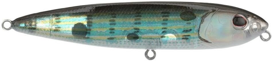 Side view of 3.5 inch J-Walker 90 topwater lure for snook, redfish, and tarpon